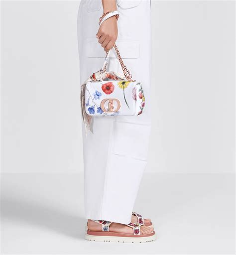 small dior caro bag white